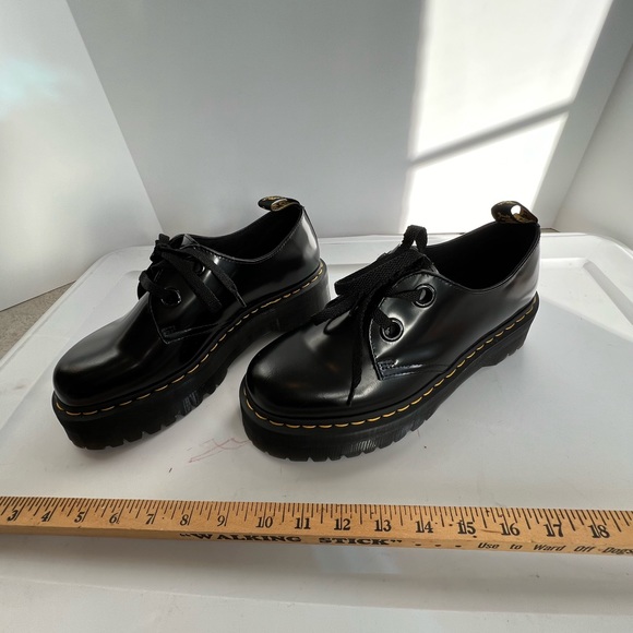 Doc martens platform Holly black shoes size 10 (us) - Picture 9 of 16